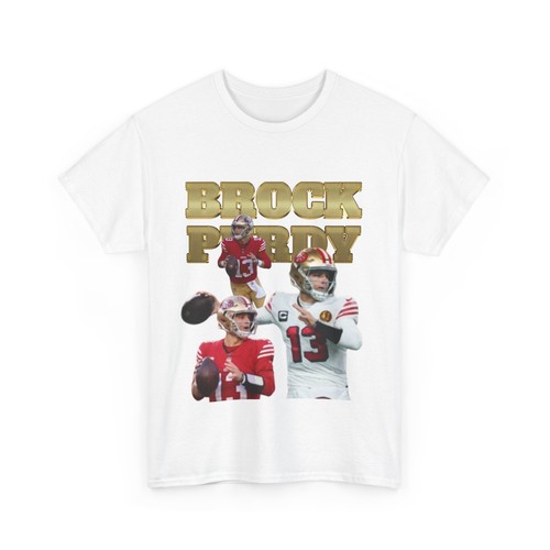 Neu Brock Purdy Unisex Heavy Cotton T-Shirt - Bild 13 von 46