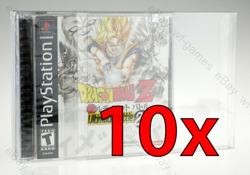 Schutzhüllen 0,4 mm stabil Jewel Case CD Playstation PC Sega Protector Box - Bild 12 von 15