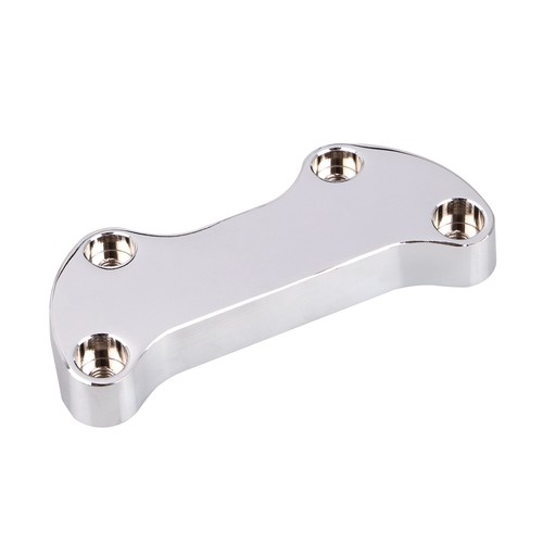 3 1/2" Pullback Handlebar Risers 1" Top Clamp For Harley Heritage Softail FXST - Picture 19 of 23