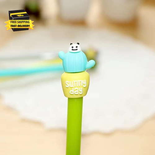 Cartoon Animal Pens Ink Pens Gel Pen Writing Pens Neutral Pens School Office Sup - Picture 2 of 7