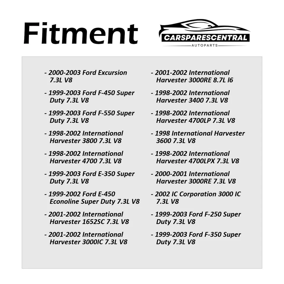 Junta de cubierta de válvula de motor derecha para International Harvester 3800 7,3 L 1998-2002 Foto 2 de 4