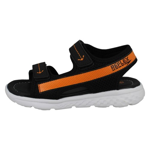 Sandalias informales de tela negra Reflex 'N0056' para niños - Imagen 11 de 18