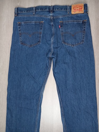 Levi's 505 40x32 (39x31) Blau Herren Straight Leg Jeans Dark Wash - Bild 10 von 11