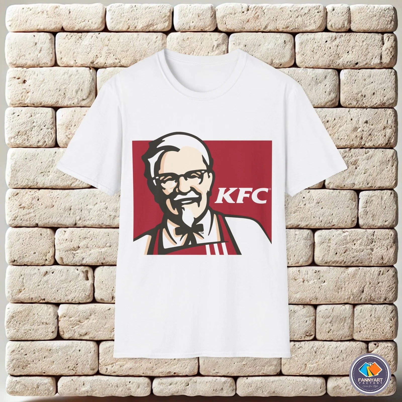 KFC Logo Fast-Food T-Shirt
