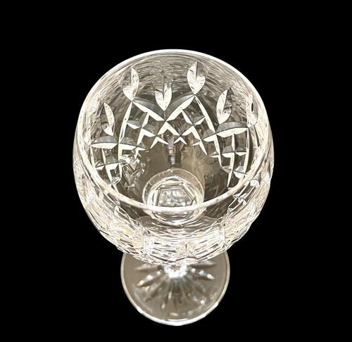 Waterford Crystal Lismore 7.5” Hock Wine Glass Blown Glass Ireland Excellent - Picture 3 of 8