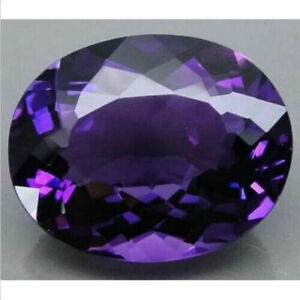 Octagon Cut Loose Gemstone  20 x15 mm  17.33 cts IF-VVS Natural Purple Amethyst