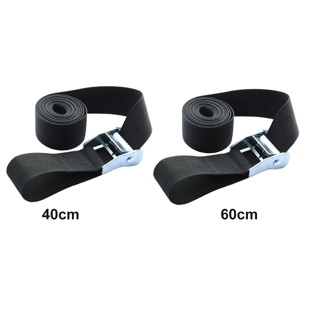 Heavy Duty Car Cargo Ratchet Strap Luggage Tie Down Belt Bike