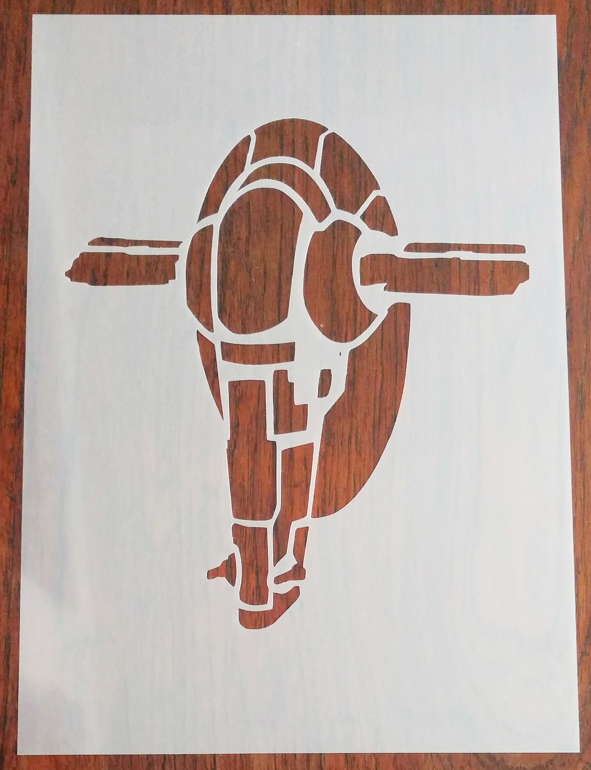 DIY X-Wing Star Wars Stencil Reusable PP Sheet for Arts /& Crafts