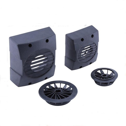 Round Type 1.5KW 2.2KW Air Cooling Spindle Fans Plastic Material - Picture 5 of 8