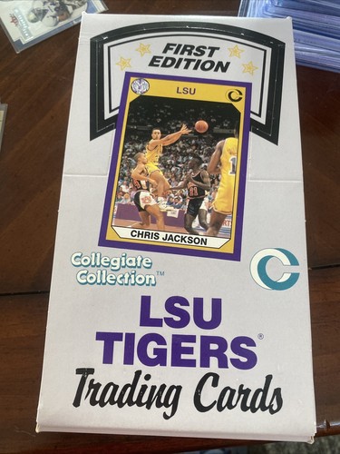 Zwei Kartons 1990 Collegiate Collection LSU 36 Pack a box - Bild 1 von 2