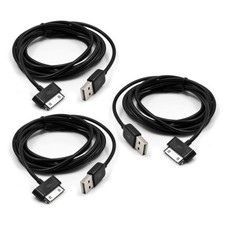 3X USB SYNC CHARGER CABLE IPOD TOUCH CLASSIC IPAD DOCK