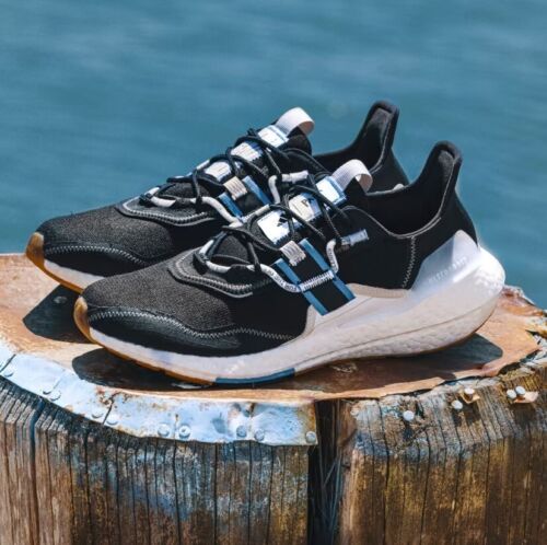 Adidas Mens Ultraboost 22 X Parley Trainers / Black Grey / RRP £170 - Picture 13 of 13