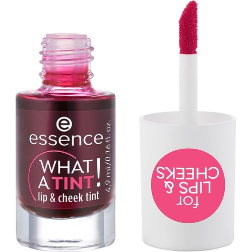Essence | What a Tint! Lippen- & Wangenfarbe | Langanhaltendes flüssiges Rouge & Lippenfleck - Bild 2 von 8