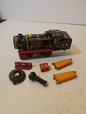 Vintage Tin Toy Train Parts Pieces For Repair
