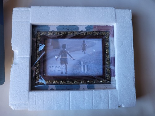 Heartstone 4" X 6" Picture Frame American Flag Havy New by Demdaco Bill Stross - Picture 6 of 7