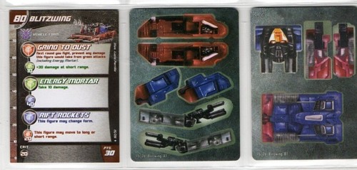JUEGO DE CARTAS COLECCIONABLES TRANSFORMERS 3D Base & Energon Wars 3 juegos de modelos de cartas coleccionables - Imagen 49 de 65