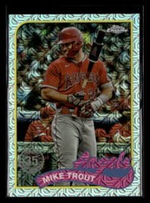 2024 Topps #T89C-17 Mike Trout Silver Pack Chrome