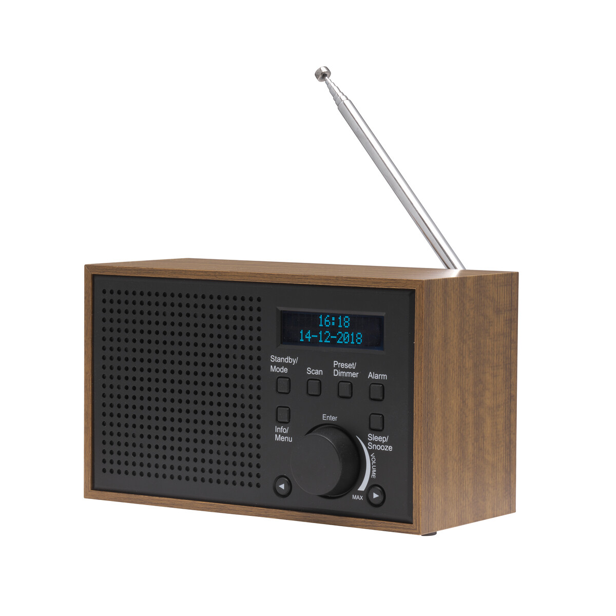 Денверский радиоприемник DAB-46 темно-серый wie neu