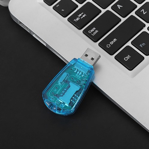 Mobile Phone Sim Card Reader Usb Copy Backup Reader With Cd For Qq/Icq/Msm/Pc Co - Picture 6 of 7