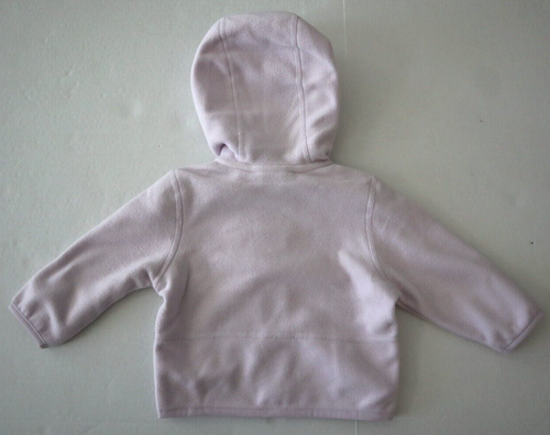 The North Face Baby Girls 3-6 Months Lavender Fog Purple Glacier Full-Zip Hoodie - Picture 2 of 7