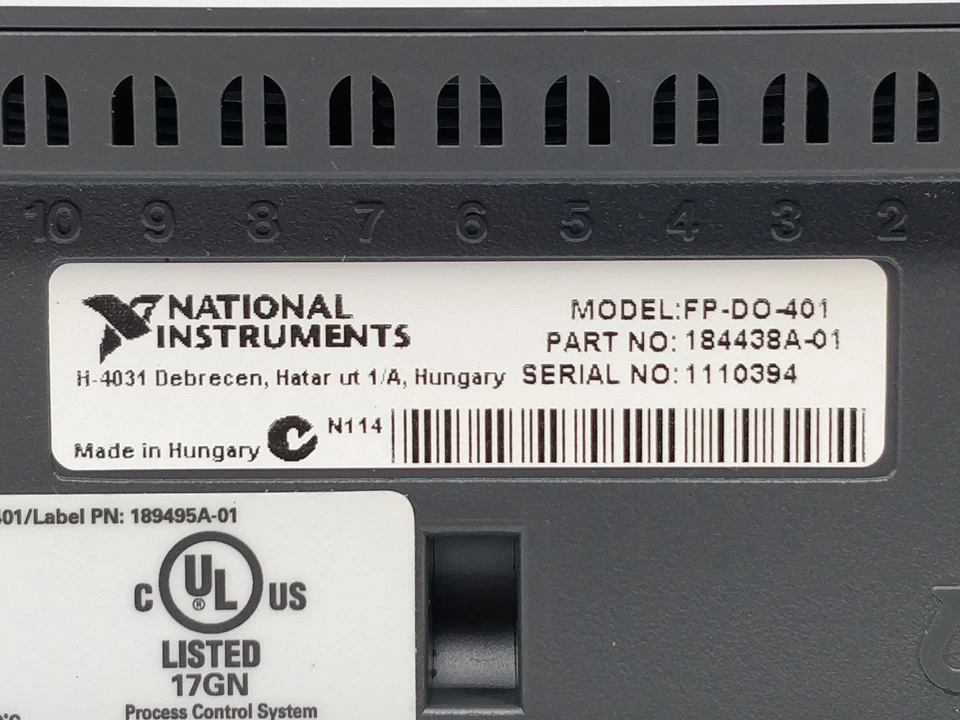 National Instruments 184438A-01 FP-DO-401 777518-401 - Image 3 of 4