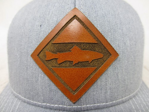 NEU Richardson 112 Netz Rückseite Druckknopflasche Trucker Leder Outdoor Patch Kugelkappe Mütze - Bild 10 von 22