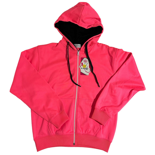 A2Z 4 Kids 2pc Neon Pink Tracksuit Hoodie & Joggers Size 13 - Picture 2 of 8