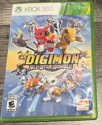 Digimon All-Star Rumble (Microsoft Xbox 360, 2014) w/ Case Tested