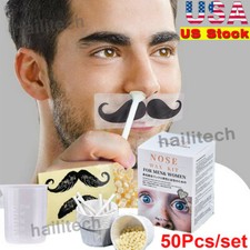 Nose Wax Kit Wax Bean Nose Hair Removal Puller Strips Safe Painless Men Women US