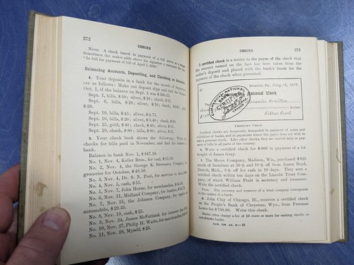 Antique 1919 Hamilton's Essentials of Arithmetic 2nd Book - American Book Co HC - Picture 8 of 18