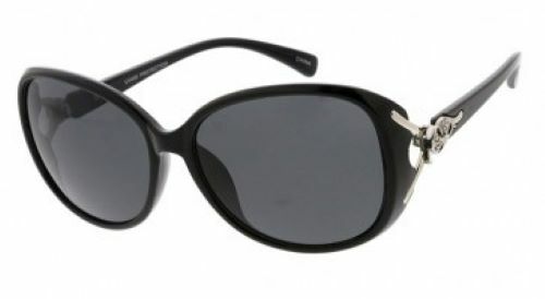 Spexx Women's Oversized Round Elegant Cat Rhinestone Fashion Sunglasses - Picture 2 of 4