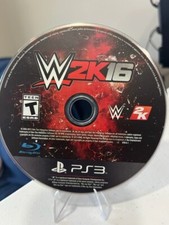 WWE 2K16 (Sony PlayStation 3, 2015) DISC ONLY NO TRACKING (#403)