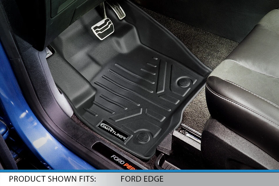 SMARTLINER Custom Fit Floor Mats Cargo Trunk Liner OEM TPE 2015-2024 Ford Edge Foto 2 de 4