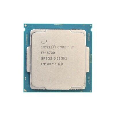 intel® 8th Gen Core i7-8700 Processors 3.2@GHz LGA1151 CPU Processor 6Core SR3QS | eBay