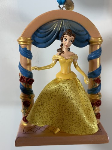 Disney Parks 2020 Belle Fairytale Moments Sketchbook Ornament NWT - Afbeelding 2 van 3
