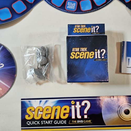 Star Trek Scene It? DVD Board Game Screenlife Mattel 2009 Complete Read Descript - Picture 6 of 13