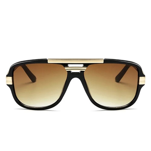 Vintage eckige Sonnenbrille für Damen und Herren - klassische Designer Sonnenbrillen - Bild 23 von 26