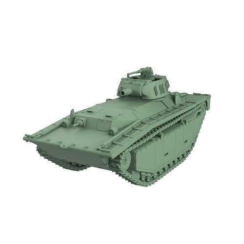 SSMODEL SS548 1/200/350/700 Military Model Kit US LVT(A)-4 LIGHT TANK - Bild 2 von 26