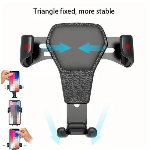 Nawigacja samochodowa Uchwyt na telefon komórkowy Samochodowy wylot powietrza Anti Shaking Gravity Car Holde - Zdjęcie 8 z 10