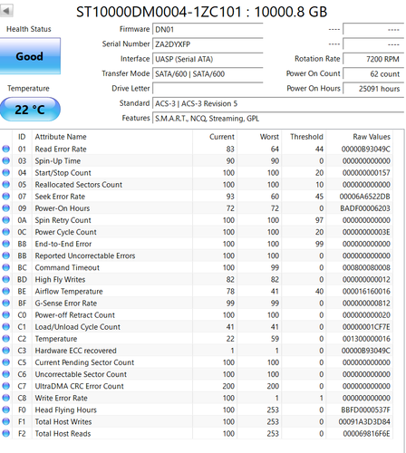 Good Health 10TB Seagate Expansion 7200RPM , External Hard Drive 10/10 3 - Picture 3 of 5