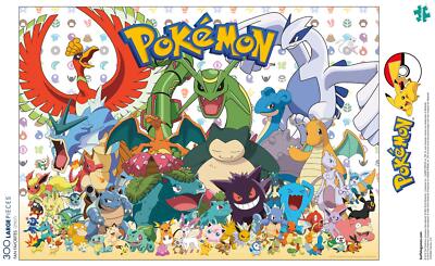Pokemon Favorites Multicolor ‎300 Large Piece Jigsaw Puzzle
