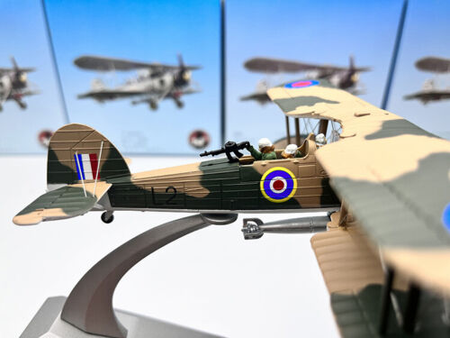 1:72 Alloy Diecast Military Model United Kingdom WWII Swordfish Attack Aircraft - Picture 9 of 12