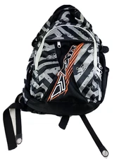 FXR Snowmobile Motocross Ride Pack Backpack w/ Suspension System Black Silver Or