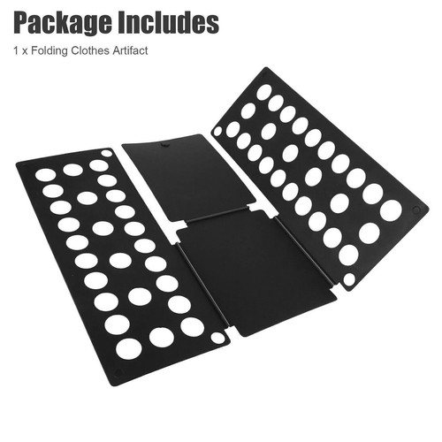 Adjustable T-Shirt Clothes Fast Folder Folding Board Laundry Organizer Child - Picture 2 of 10