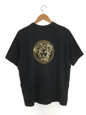 FENDI VERSACE Fendace Logo TShirt cotton black M Used | eBay FENDI VERSACE Fendace Logo TShirt cotton black M Used | eBay