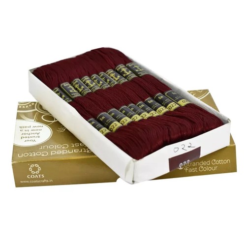 Anchor Cotton Embroidery Stranded Threads Hand Craft Sewing Floss, 25 Skeins - Picture 4 of 5