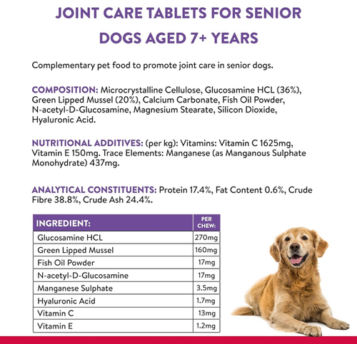 Harringtons Joint Care Senior 7+ Years 300x Tablets BBE 28/2/25 CHEAP BULK BUY - Picture 2 of 5