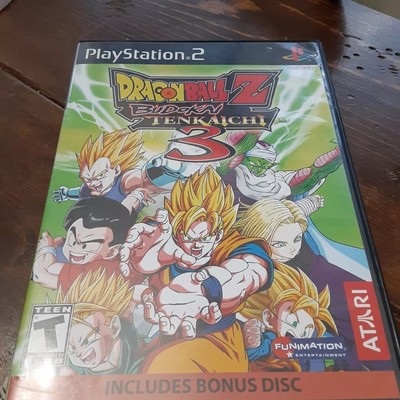 Dragon Ball Z Budokai Tenkaichi 3 PS2 Disc Style Plastic 