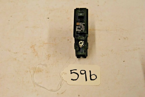 SQUARE D 20 AMP SINGLE POLE BREAKER HOM120 (596) - Picture 2 of 6