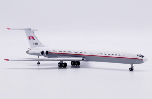 Modelo de avión diecast JC Wings 1:400 Air Koryo Ilyushin IL-62M P-881 - Imagen 4 de 6